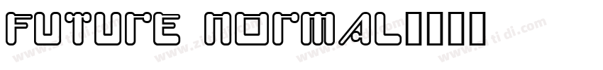Future Normal字体转换